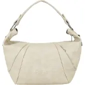 Fritzi aus Preußen Umhängetasche Croissant Hobo Bag Grainy Light Beige