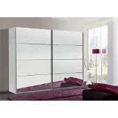 Wimex Schwebetürenschrank Kleiderschrank Easy Plus weiß 225cm
