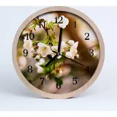 Tulup Holzuhr 20fi cm wanduhr - Natur