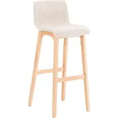 CLP Barhocker Hoover Stoff Natura creme