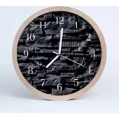 Tulup Holzuhr 20fi cm wanduhr - Steine