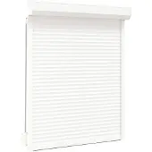 vidaXL Rollladen Weiß 120 x 150 cm Aluminium und Polyurethan