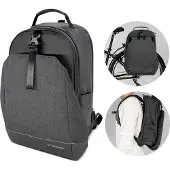 Wozinsky 2x Fahrrad-Gepäckträgertasche, Fahrradrucksack mit Rahmen, 2-in-1, 40l, schwarz (WBB33BK)