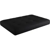 Sunnypillow Palettenkissen Verona gesteppt Sitzkissen 120x60x15cm Black