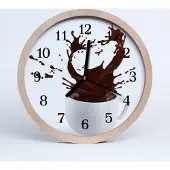 Tulup Holzuhr 20fi cm wanduhr - Coffee Loft Wohnzimmer