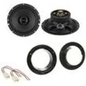 ESX SIGNUM SXE-62 Koaxial Lautsprecher Einbauset für Fiat Seicento Sedici