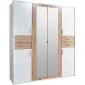 Wimex Kleiderschrank Vegas Schlafzimmerschrank Ausführung wählbarweiß / Eiche Artisan