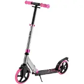 NILS Tretroller EXTREME HM127 – klappbar, 200 mm PolyurethanRäder, ABEC-7, höhenverstellbar, pink