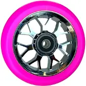 Fantic26 Spy7 Stunt-Scooter Rolle 110mm Abec11 Chrome/Pu Pink
