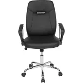 Duo Collection Bürostuhl >Leevi< ergonomisch, Wippmechanik, in schwarz - 54x100x54cm (BxHxT)