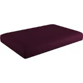 Sunnypillow Palettenkissen mit abnehmbarem Bezug Sitzkissen 120x60x15cm Violett