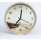 Tulup Holzuhr 20fi cm wanduhr - Boot Strand