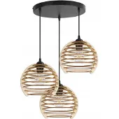 Light11 HOME Hängelampe, Deckenleuchter, Holz, LED-Lampenschirm