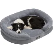 Feandrea Hundebett,Hundekissen, große Hunde, abnehmbarer, waschbarer Bezug