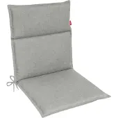 Kettler Herlag Niedriglehner Gartenstuhlauflage Bea 100x50x4,5cm Silbergrau Wasserabweisend Fleckschutz