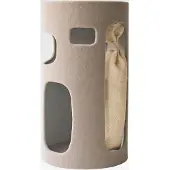 Markenlos Kratztonne SKULI beige Ø 50 x 90 cm