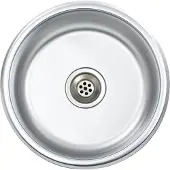Syfax Einbauspüle mit Sieb und Siphon Edelstahl