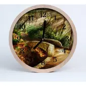 Tulup Holzuhr 20fi cm wanduhr - Die meisten Wald