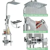 OEM Duscharmatur-Set, Thermostatisch, Wandmontiert