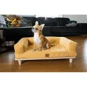 Animood Hundesofa Hundebett Sonya senfgelb 66x50x15cm