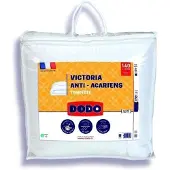 Dodo VICTORIA Anti-Milben-Bettdecke für gemäßigte Klimazonen, 140 x 200 cm, weiß