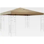 Markenlos Ersatzdach für Pavillon 3x3m in Sand
