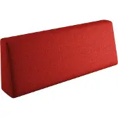 Sunnypillow Palettenkissen mit abnehmbarem Bezug Rückenkissen 120x40x20/10cm Rot
