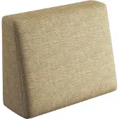Sunnypillow Palettenkissen mit abnehmbarem Bezug Seitenkissen 60x40x20/10cm Sandfarben