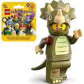 LEGO 71045 – Minifigures – TRICERATOPS-LIEBHABER IN VERKLEIDUNG col25-8 / Serie 25