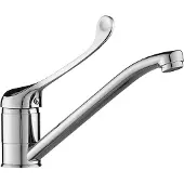 Kuchinox BADLAND Küchenarmatur Wasserhahn MADERA Küchenmischer für Küche in Chrom