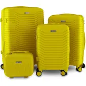 Berwin Reisekoffer Calma Tropic Gelb 4er Set MS-19801