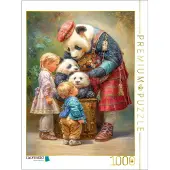 CALVENDO Puzzle Panda | 1000 Teile Lege-Größe 64x48cm Foto-Puzzle für glückliche Stunden