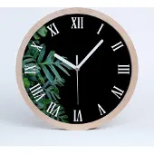 Tulup Holzuhr 20fi cm wanduhr - weiße Spitzen - Monster-