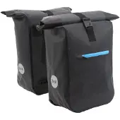 Beck Fahrradtaschen-Set Base Too, 2x 18-26 L (max. 52 L), erweiterbares Volumen, wasserabweisend