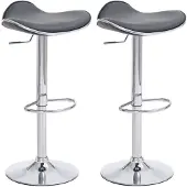 CLP 2er Set Barhocker Shanghai C grau