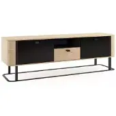 AEA Wohnwand rtv Sideboard TV Ständer niedrige Seite Wohnwände Holz Metall