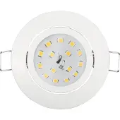 ETT LED Einbauleuchte McShine "Slim", 82x28mm, 5W, 400 lm, 4000K, weiß