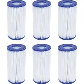 Bestway 6 Stück Poolfilter Gr. 3
