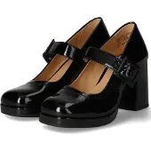 Bagatt Elegante Damen Pumps GALLARATE Schwarz Synthetik Größe 42