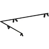 Licht-Erlebnisse Strahler Metall verstellbar Schwarz GU10 Modern Spot