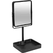 5five Simply Smart Drehbarer Kosmetikspiegel PIER mit Schmuckablage, 15,2 x 30 cm