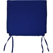 Teako Design Sitzauflage Outdoor für Gartenstühle 45x48 cm Blau