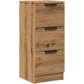 vidaXL Sideboard Artisan-Eiche 30x30x70 cm Holzwerkstoff