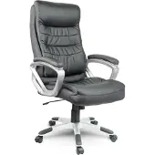 Sofotel EG-226 Bürostuhl aus schwarzem Leder