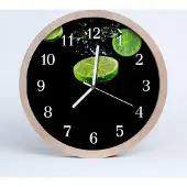 Tulup Holzuhr 30fi cm wanduhr - Kalk Küche
