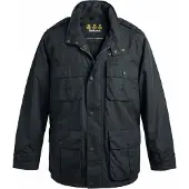 Barbour Trooper Parka wasserdichte Herren Black L