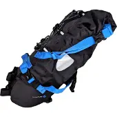 M-Wave Rough Ride M Sattel Tasche Fahrrad 6 Liter Roll-Verschluss Klett schwarz