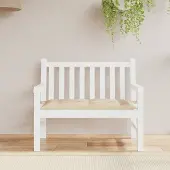 vidaXL "im Angebot" Gartenbank-Auflage Beige 110x50x7 cm Oxford-Gewebe - Gartenmöbelauflagen CC16645