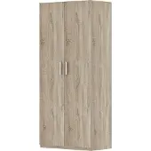 Meublorama RU-MIKE-6805-2*2C/52KG, 4 Regale, 2 Tür(en), Braun, MDF-Platten, 420 mm, 800 mm