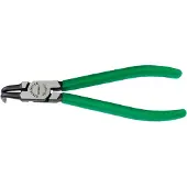 Stahlwille Sicherungsringzange f.Innenringe Gr.J 31 L.215mm Spitzen-D.2,3mm Kopf poliert Griffe Ku.Hülle geraut